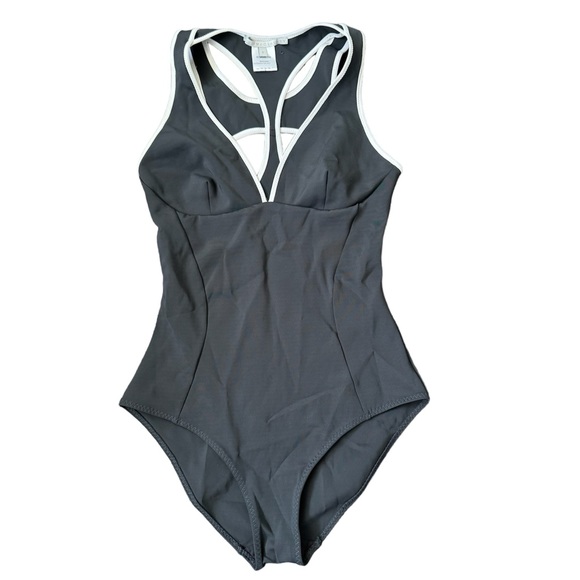 STELLA McCARTNEY ワンピース グレー 2318625F0081 Stella McCartney**Sexy Grey One-Piece Swim***Small $427